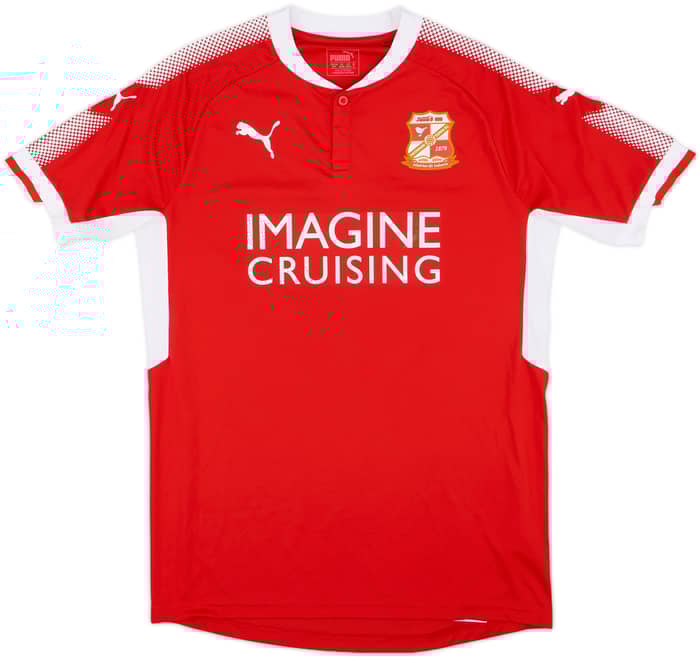 2017-18 Swindon Town Home Shirt - 8/10 - (M)