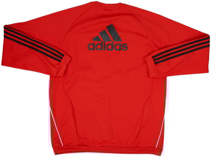 2010-11 Liverpool adidas Player Issue Sweat Top #36 - 8/10 - (L)