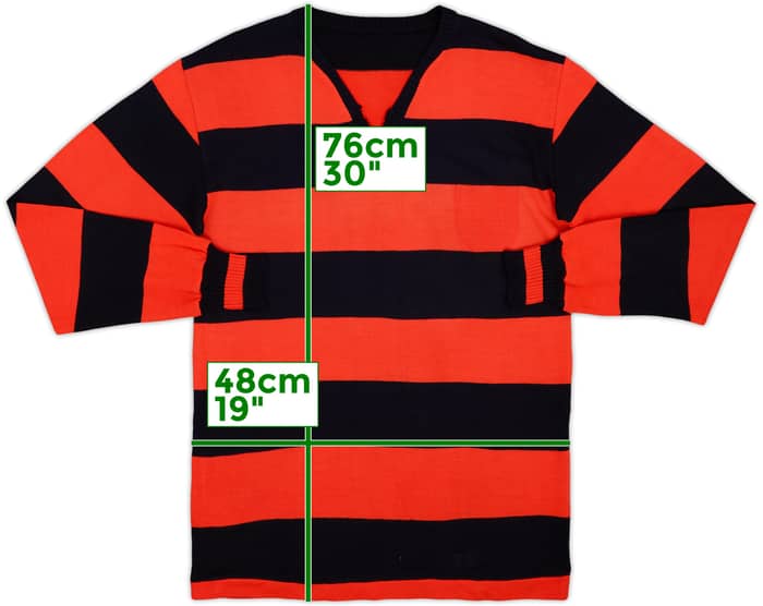 1980s Template L/S Shirt #10 - 7/10 - (M)