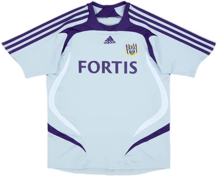 2007-08 Anderlecht Away Shirt L.Biglia #5 - 6/10 - (M.Boys)