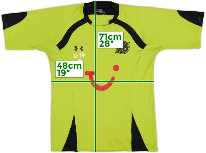 2009-10 Hannover Player Issue Under Armour Training Shirt #2 - 6/10 - (M)