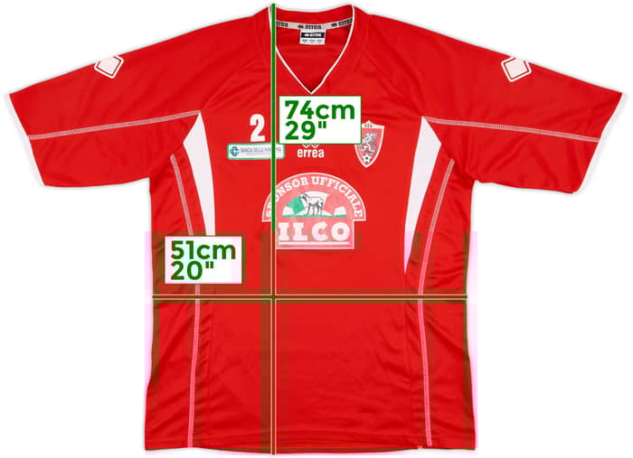 2007-08 Grosseto Errea Player Issue Training Shirt #2 - 9/10 - (XL)