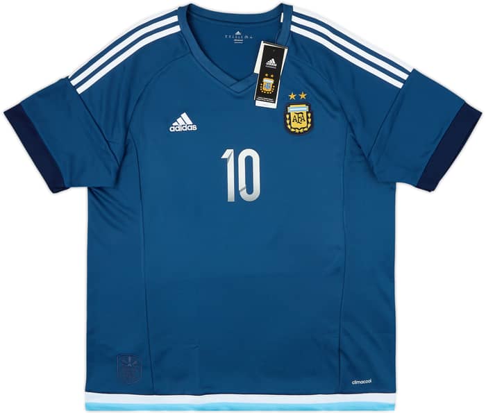 2015-16 Argentina Away Shirt Messi #10 (XL)