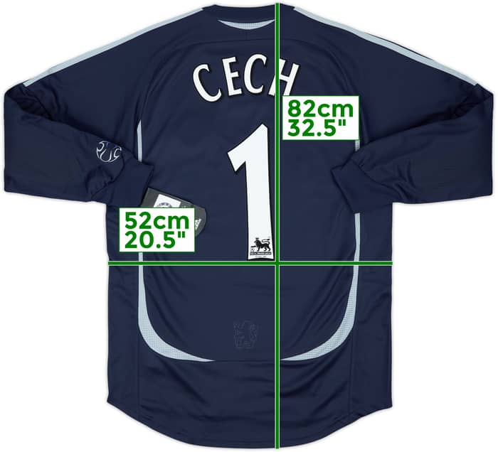 2006-08 Chelsea GK Shirt Cech #1 (S)