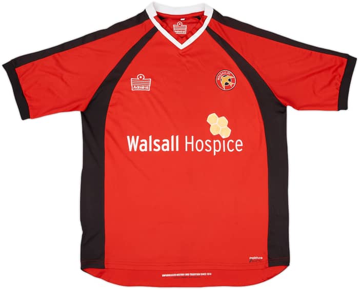 2010-11 Walsall Home Shirt Lescott #3 - 5/10 - (L)