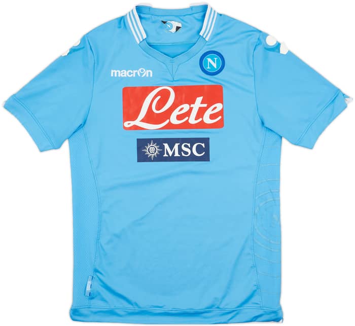 2013-14 Napoli Home Shirt - 4/10 - (XXL)