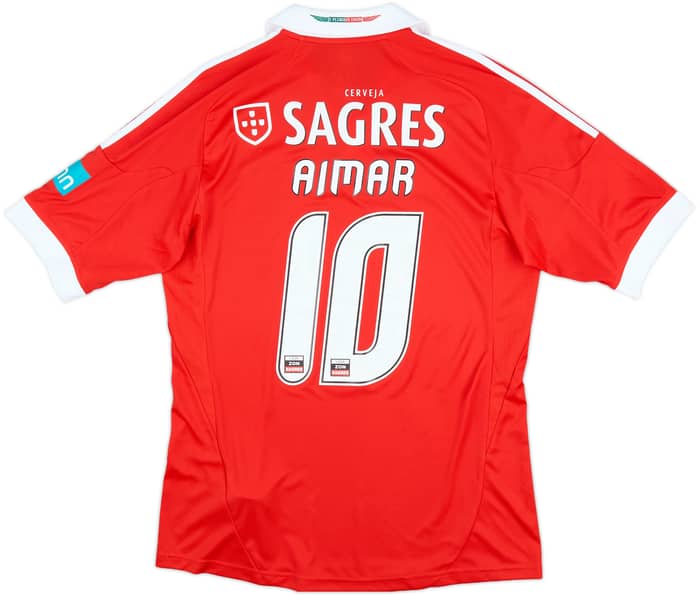 2012-13 Benfica Home Shirt Aimar #10 - 10/10 - (M)