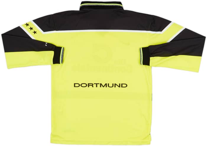 1997-98 Borussia Dortmund Home L/S Shirt - 8/10 - (XL.Boys)