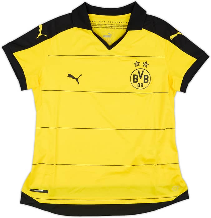 2015-16 Borussia Dortmund Home Shirt - 9/10 - (Women's L)