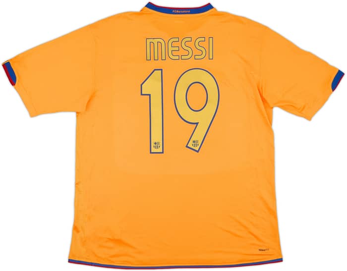 2006-08 Barcelona Away Shirt Messi #19 - 10/10 - (XL)