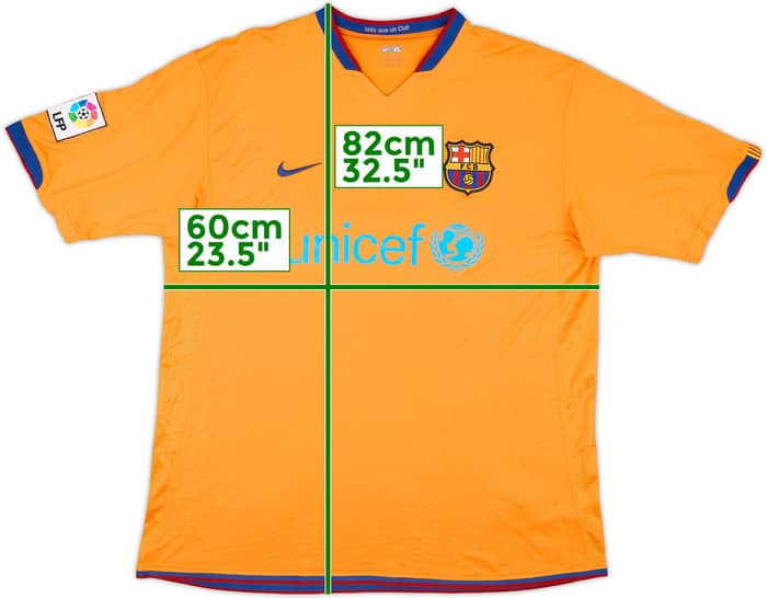 2006-08 Barcelona Away Shirt Messi #19 - 10/10 - (XL)