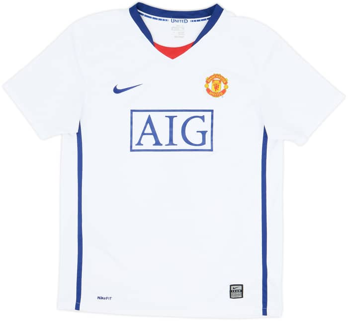 2008-10 Manchester United Away Shirt Ronaldo #7 - 6/10 - (XL.Boys)