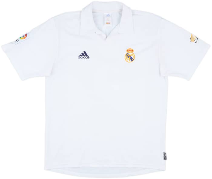2001 Real Madrid Home Shirt Zidane #5 - 7/10 - (M)