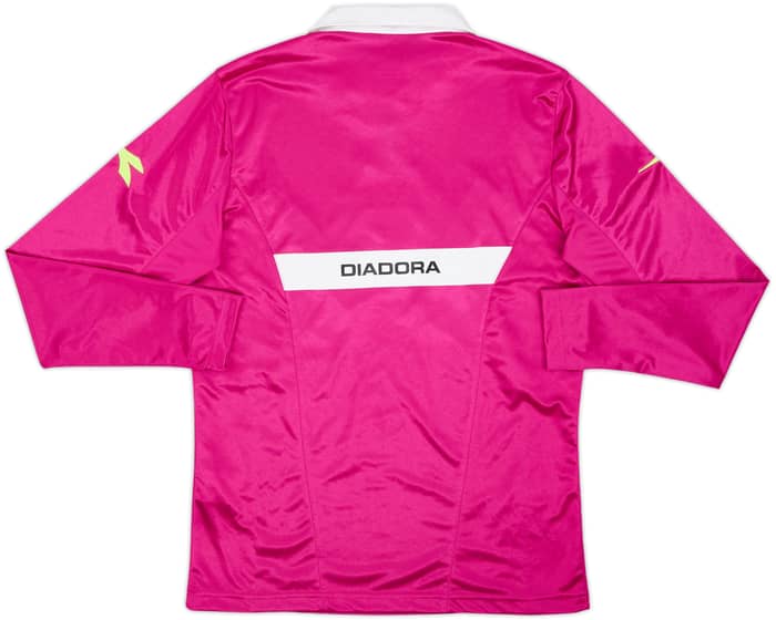 2009-10 Italy Diadora Referee L/S Shirt - 9/10 - (S)