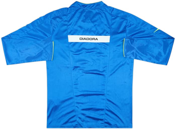 2013-14 Italy Diadora Referee L/S Shirt - 8/10 - (M)