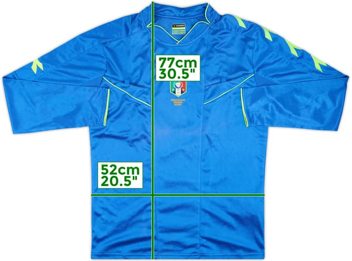 2013-14 Italy Diadora Referee L/S Shirt - 8/10 - (M)