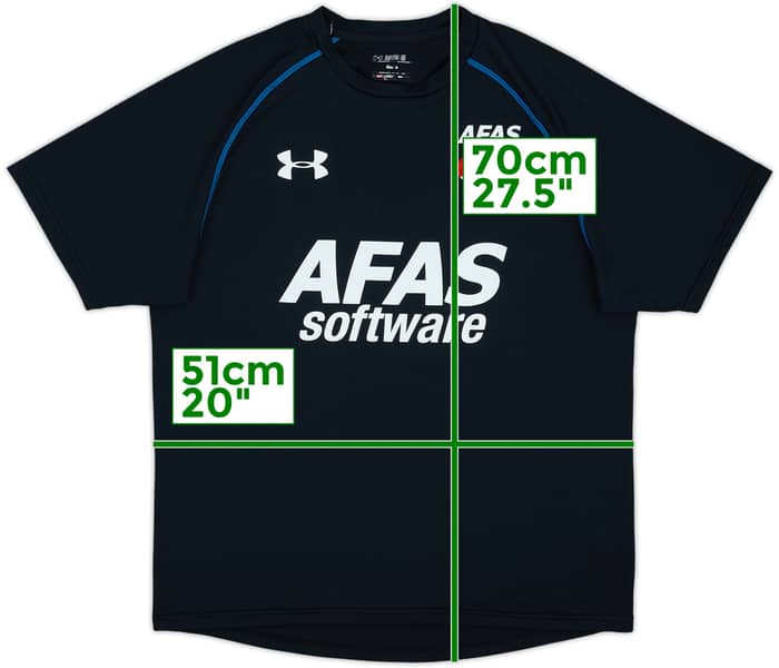 2015-16 AZ Alkmaar Under Armour Training Shirt - 9/10 - (M)