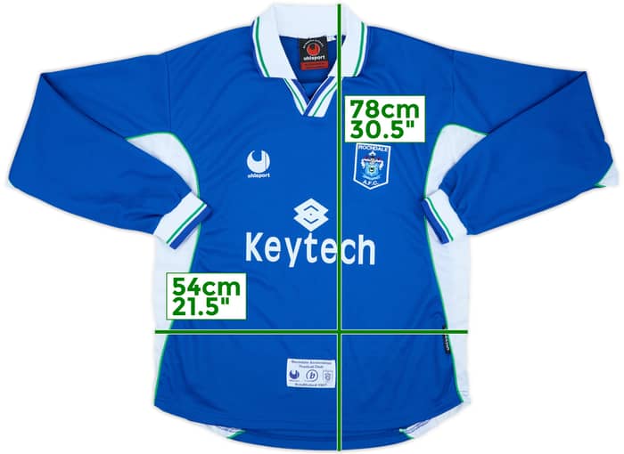 2002-04 Rochdale Home L/S Shirt - 4/10 - (L)