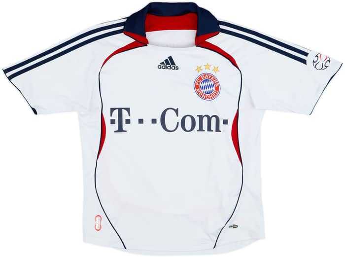 2006-07 Bayern Munich Away Shirt Lahm #21 - 6/10 - (L.Boys)