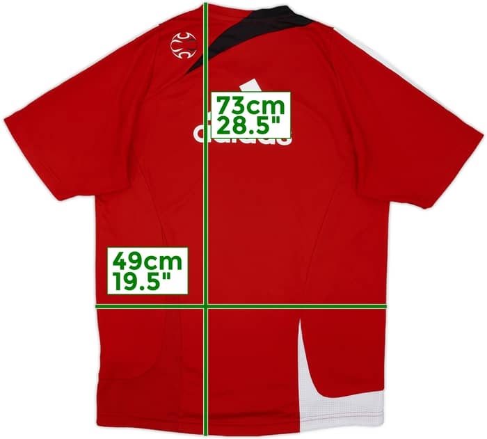 2007-08 Liverpool adidas Formotion Training Shirt - 8/10 - (M)