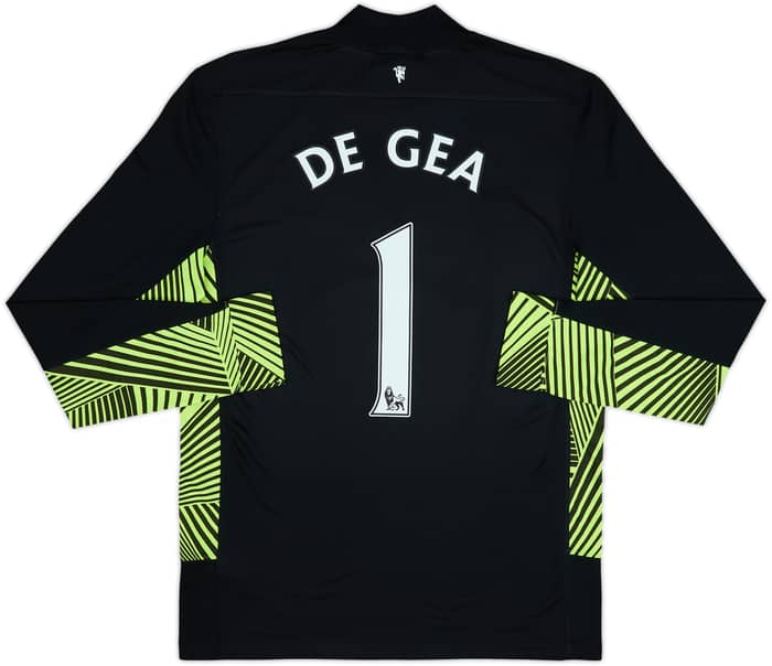 2011-12 Manchester United GK Shirt De Gea #1 - 8/10 - (M)