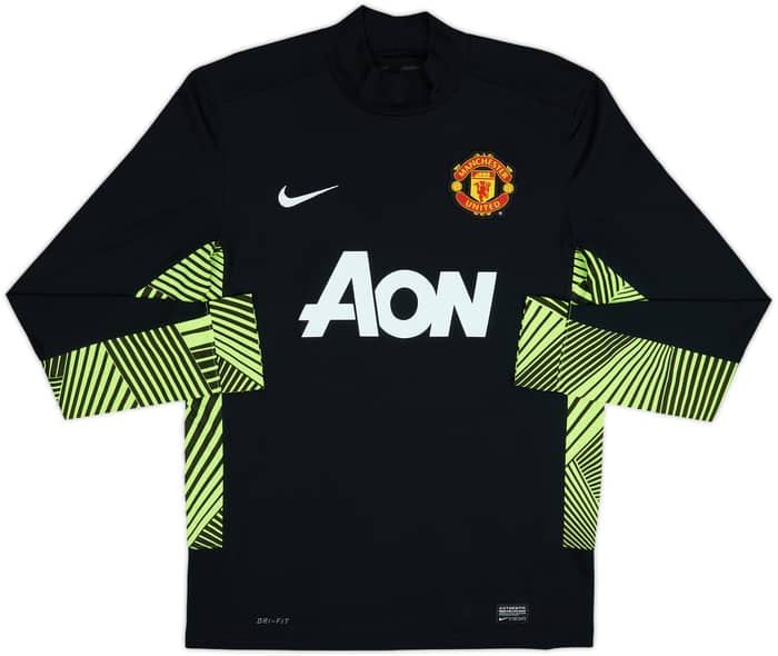 2011-12 Manchester United GK Shirt De Gea #1 - 8/10 - (M)