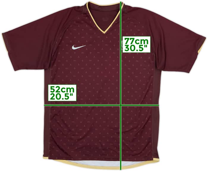 2006-07 Paris Saint-Germain Away Shirt #7 - 7/10 - (M)