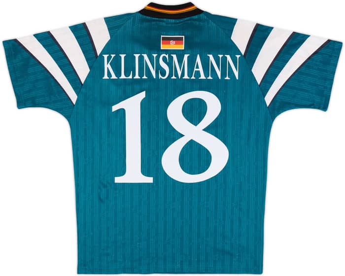 1996-98 Germany WM2006 Away Shirt Klinsmann #18 - 6/10 - (M)