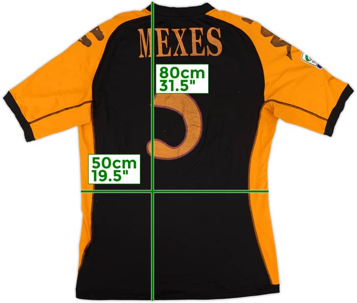 2010-11 Roma Third Shirt Mexes #5 - 5/10 - (XL)