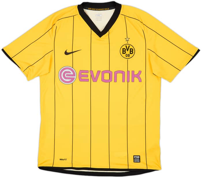 2008-09 Borussia Dortmund Home Shirt - 7/10 - (M)