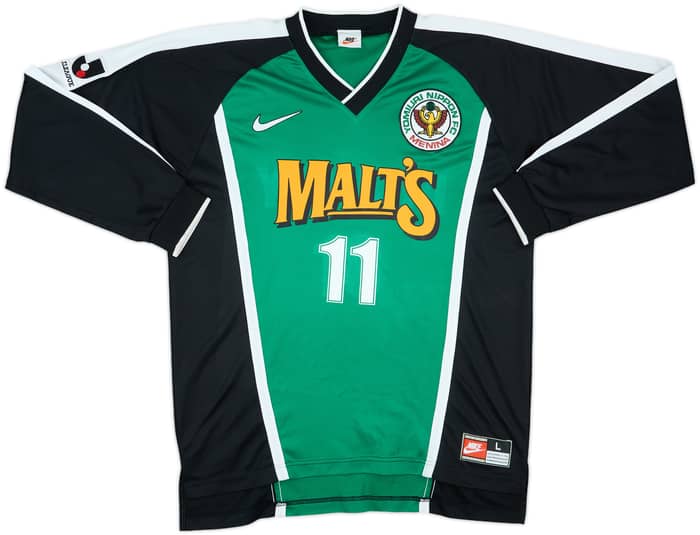 1998 Tokyo Verdy Match Issue Home L/S Shirt #11