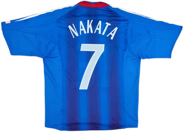 2004-06 Japan Home Shirt Nakata #7 - 4/10 - (M)