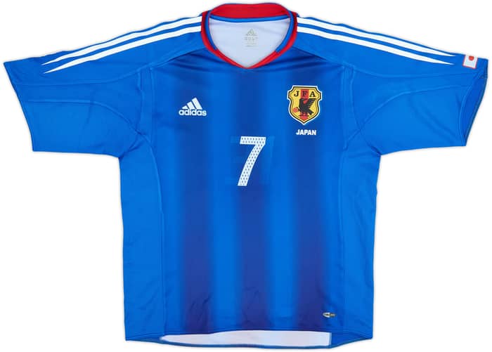 2004-06 Japan Home Shirt Nakata #7 - 4/10 - (M)
