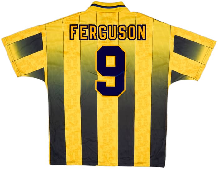 1996-98 Everton Away Shirt Ferguson #9 - 8/10 - (XL)