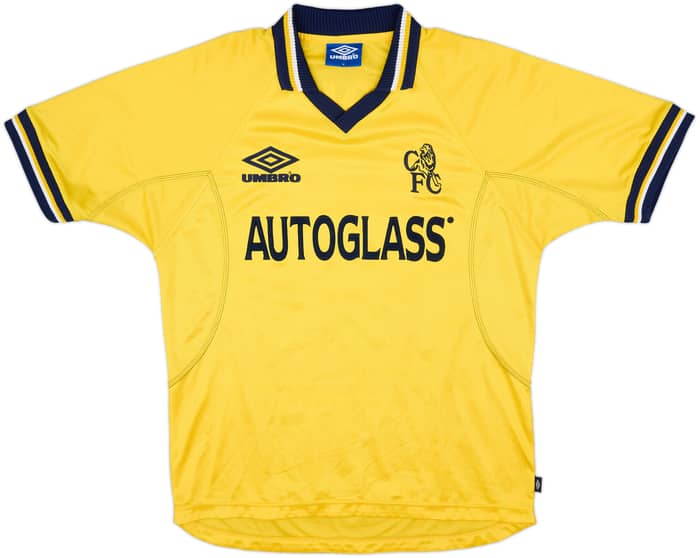 1998-00 Chelsea Third Shirt Zola #25 - 9/10 - (M)