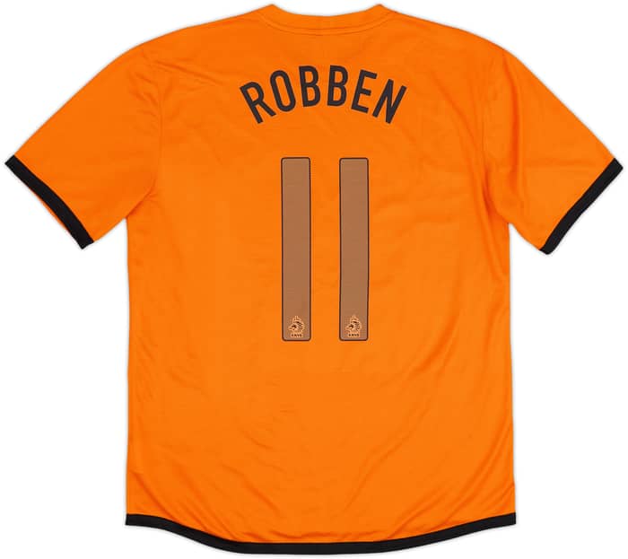 Camiseta de local de Países Bajos 2012-13 Robben #11 - 10/10 - (L)