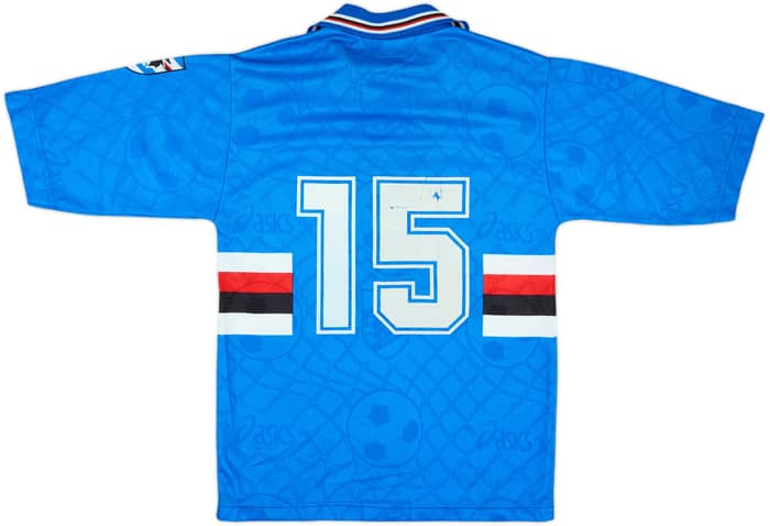 1994-95 Sampdoria Match Issue Home Shirt #15