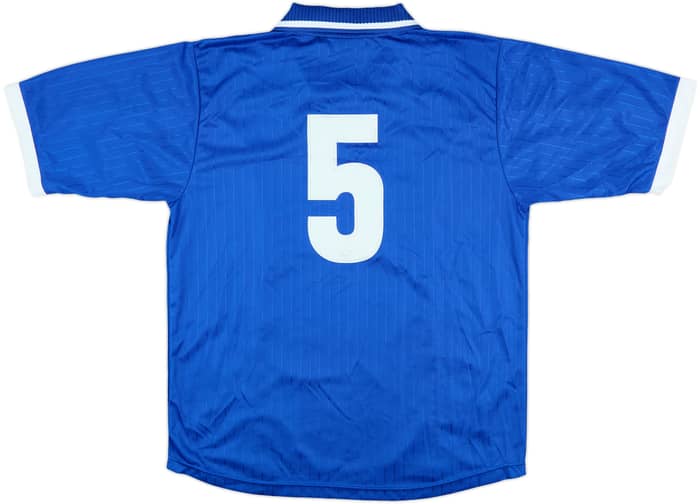 2002-03 Portsmouth Match Issue Home Shirt #5