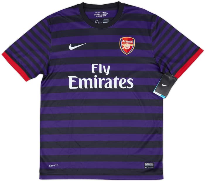 2012-13 Arsenal Away Shirt Arteta #8 (M)