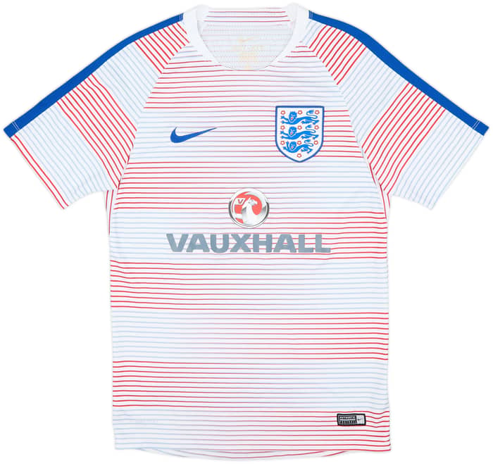 2016-17 England Nike Training Shirt - 8/10 - (M)