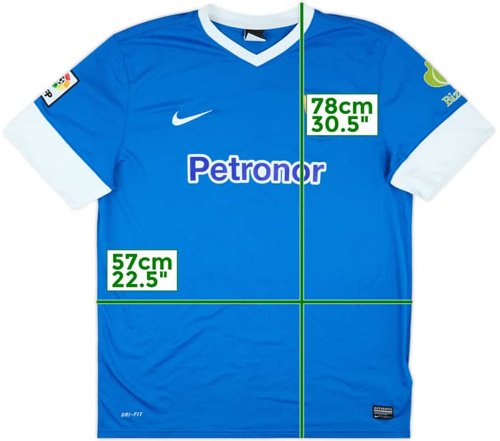 2013-14 Athletic Bilbao Away Shirt #2 - 8/10 - (XL)