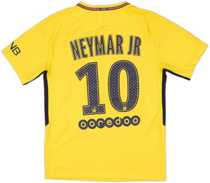 2017-18 Paris Saint-Germain Away Shirt Neymar Jr #10 - 6/10 - (S)