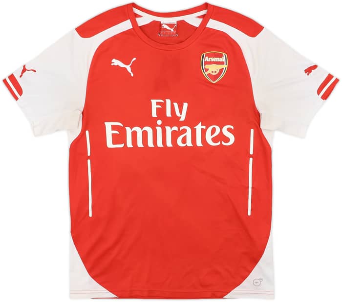 2014-15 Arsenal Home Shirt Ramsey #16 - 5/10 - (S)