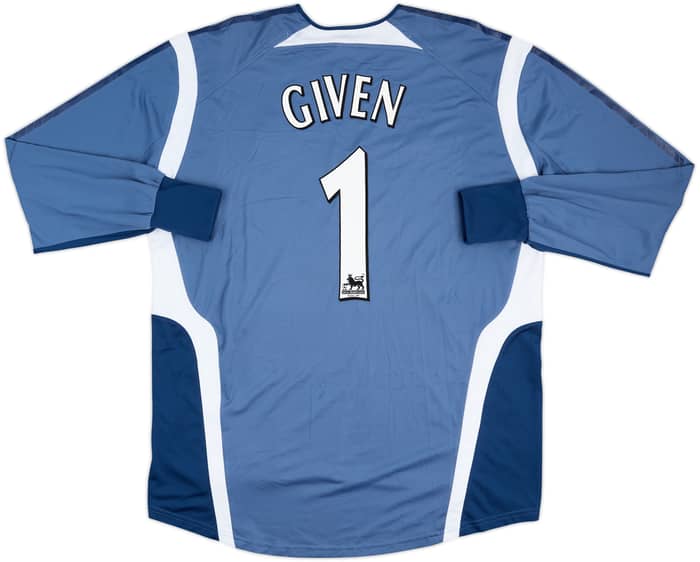 Camiseta de portero del Newcastle 2005-06 con el número 1 - 9/10 - (XXL)