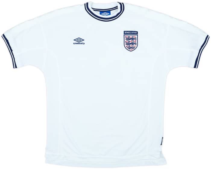 1999-01 England Home Shirt #3 - 5/10 - (XL)