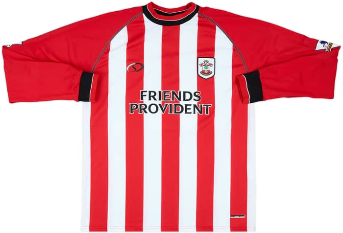 2003-05 Southampton Home L/S Shirt Delap #18 - 8/10 - (XL)