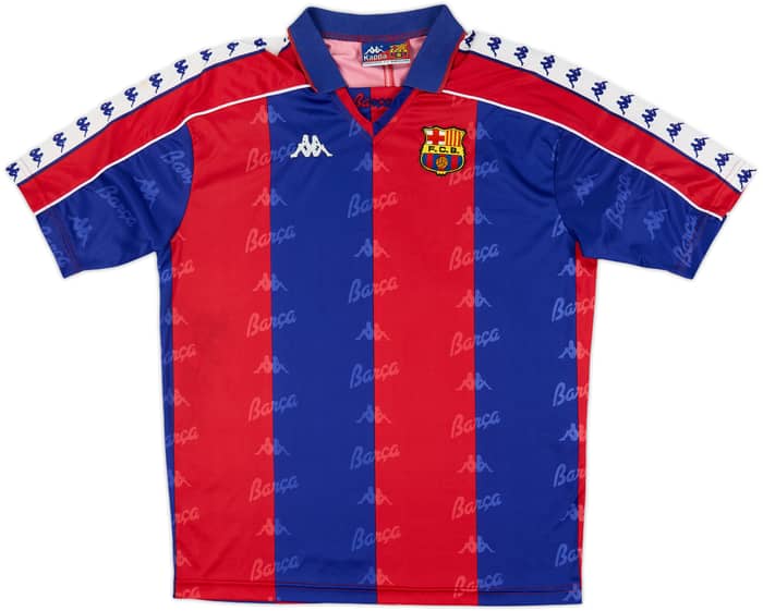 1992-95 Barcelona Home Shirt - 8/10 - (L)