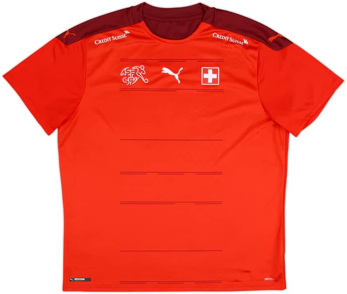 2020-21 Switzerland Home Shirt - 10/10 - (XXL)