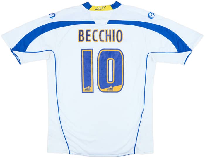 2008-09 Leeds United Home Shirt Becchio #10 - 6/10 - (L)