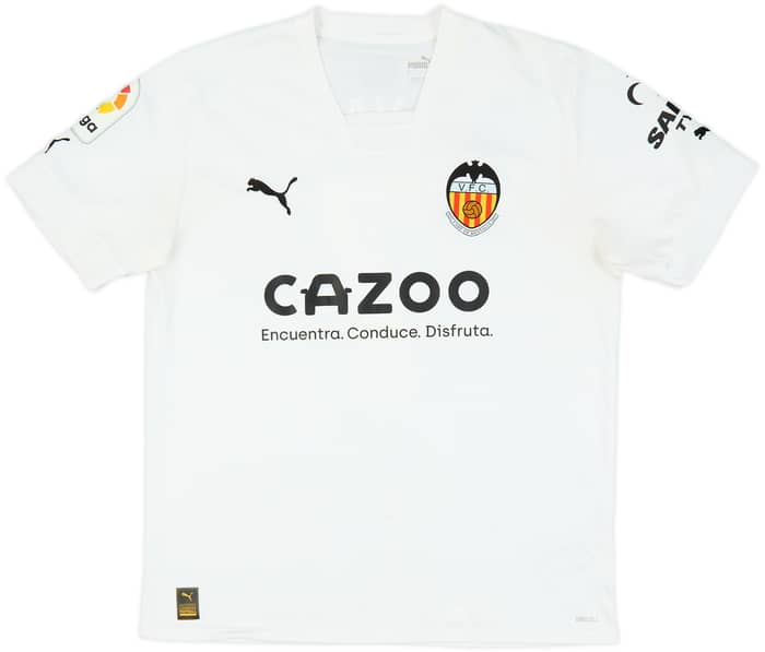 2022-23 Valencia Home Shirt Cavani #7 - 7/10 - (L)